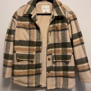 American Eagle plaid jacket